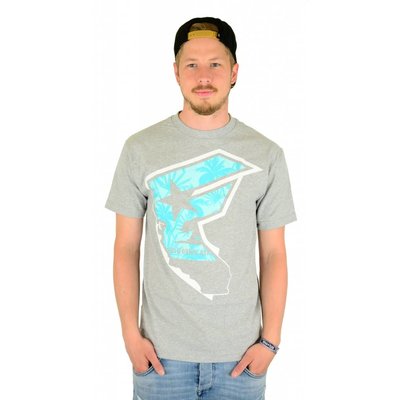 Famous Stars and Straps Tropicali Boh T-Shirt Heather Grey