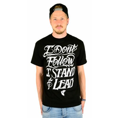 Famous Stars and Straps Stand and Lead T-Shirt Black