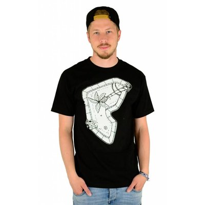 Famous Stars and Straps Pool Party T-Shirt Black