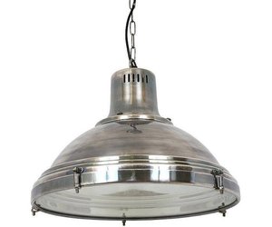 Industriële hanglamp Agra Antiek Zilver - Puur Basic Interieur Industriële hanglamp Agra Antiek Zilver - Puur Basic Interieur