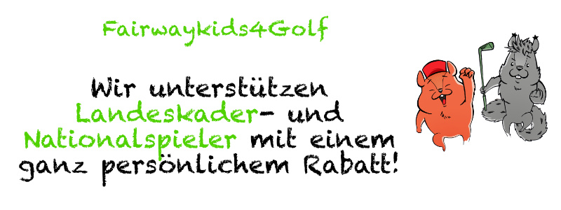 Fairwaykids4Golf unterstützt Kader- und Nationalspieler