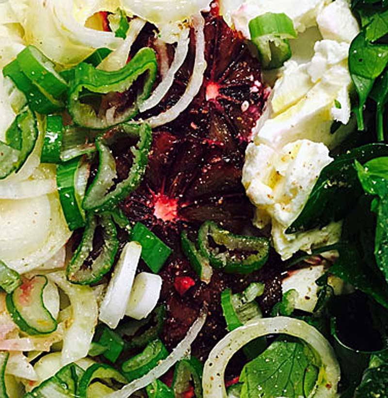 ORANGEN-FENCHEL-SALAT MIT MACA-DRESSING