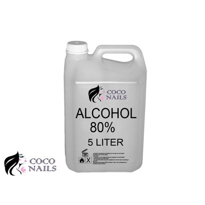 5 liter Alcohol 80%