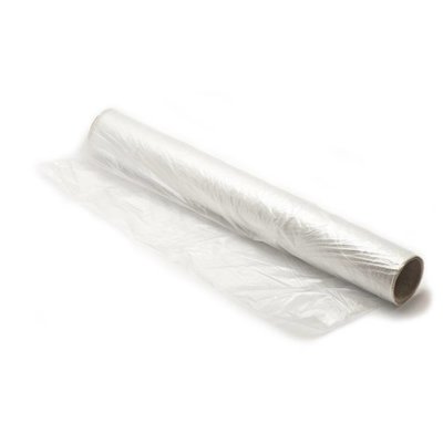 LDPE-Schlauchfolie, 1.500 mm Breite, 50 my Stärke, 200 lfm. je Rolle, transparent, unbedruckt