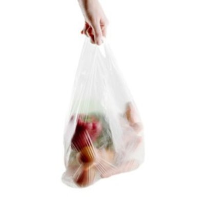 HDPE-Hemdchentragetaschen, Format: 300 + 180 x 550 mm (B + F x H), weiß eingefärbt, unbedruckt, 2.000 St./Karton