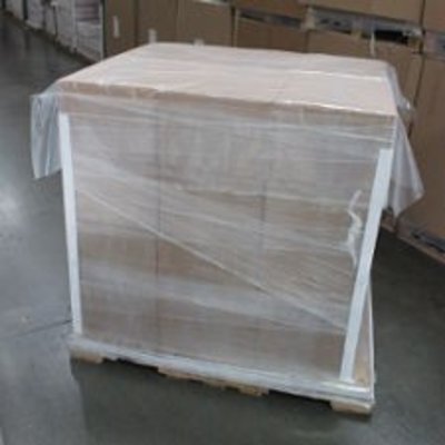 Palettenabdeckblätter, 1.200 x 1.600 mm, 25 my Stärke, HDPE-Folie, 250 St. per Rolle (= 1 VE), transparent