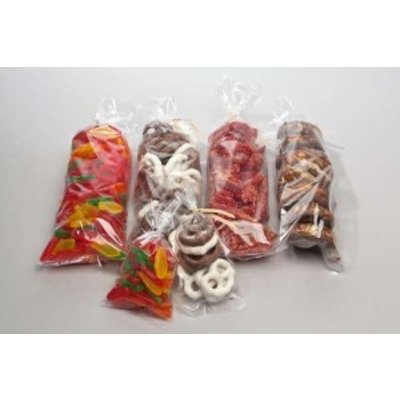 PP-Flachbeutel, hochtransparent, Format: 62 x 310 mm (B x H), 40 my Stärke, unbedruckt, mit seitlichen Nähten, AUSVERKAUF