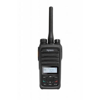 Hytera PD565 digitale portofoon DMR met display en menutoetsenveld VHF - UHF