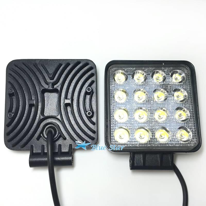 4.2 Inch 48 W High-Power Vierkante LED Verlichting 12 V-24 V Spot ... 4.2 Inch 48 W High-Power Vierkante LED Verlichting 12 V-24 V Spot ...