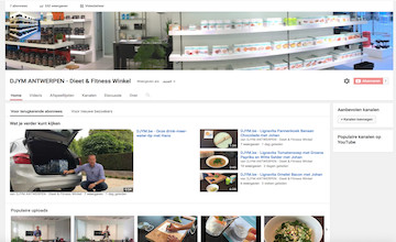 Wij koken voor u op YouTube!