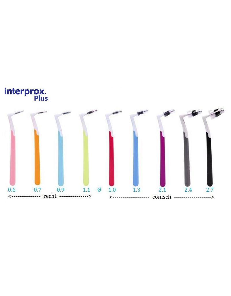 Interprox Plus Micro | 2,4 mm Groen | 6 stuks - Dentalkit