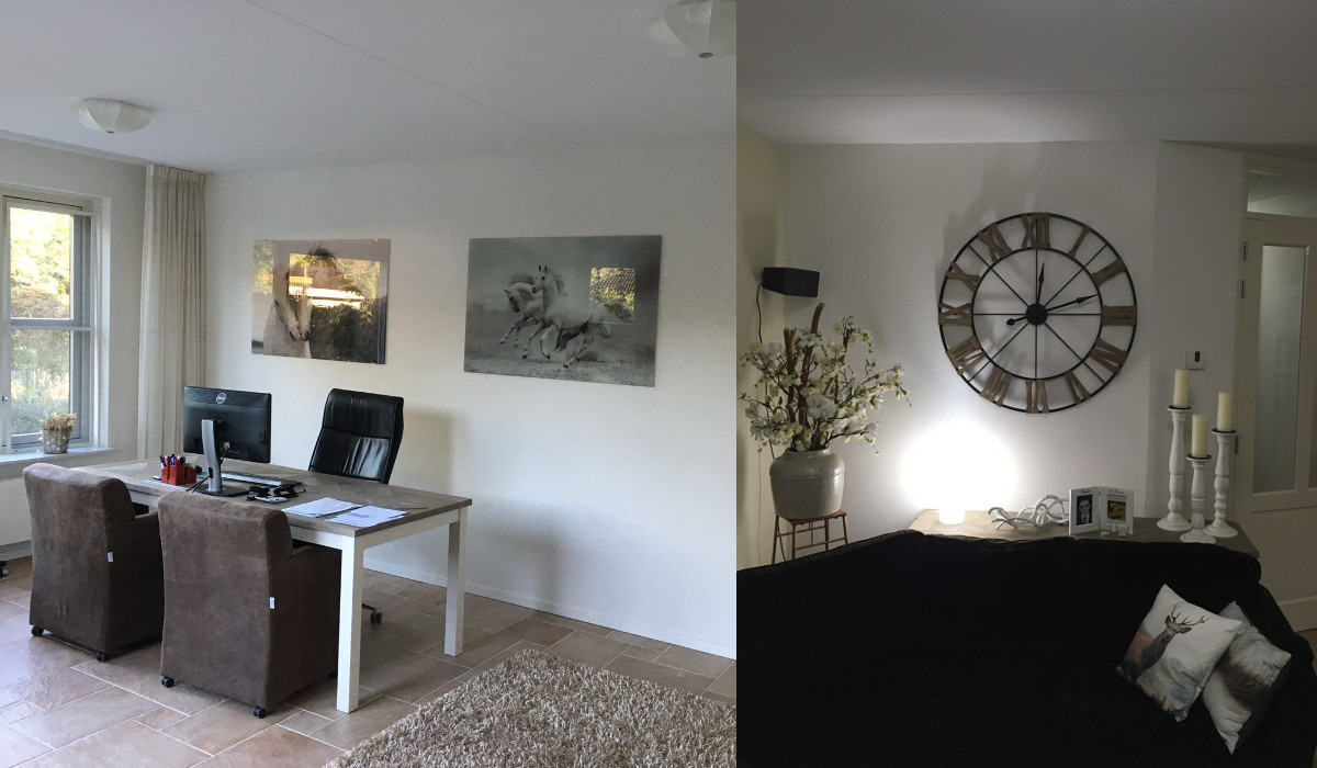 Klant interieur na aanschaf