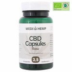 CBD capsules 2,5% MediHemp 12,5 mg CBD capsules 2,5% MediHemp 12,5 mg