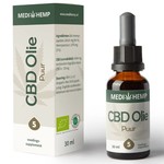 Biologische CBD Olie Puur 5%, 30 ml MediHemp Biologische CBD Olie Puur 5%, 30 ml MediHemp