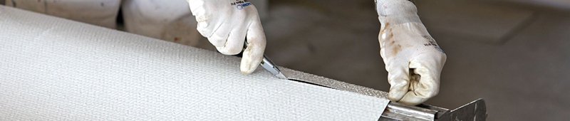 Glasvezelbehang laat jouw oude muur weer nieuw lijken
