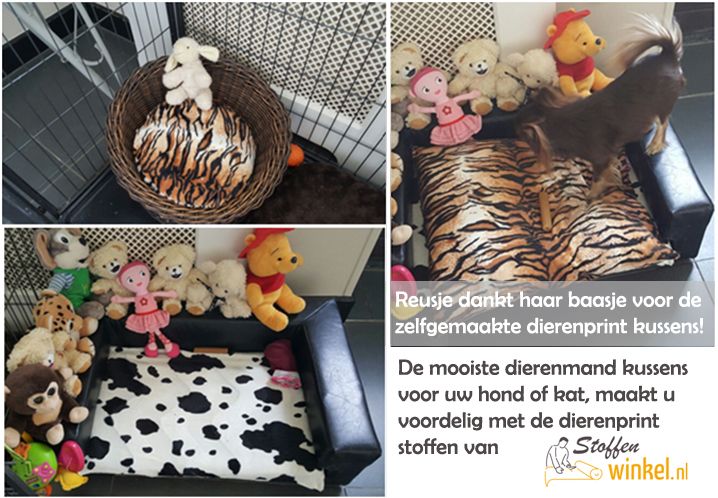 Stof voor dierenmand