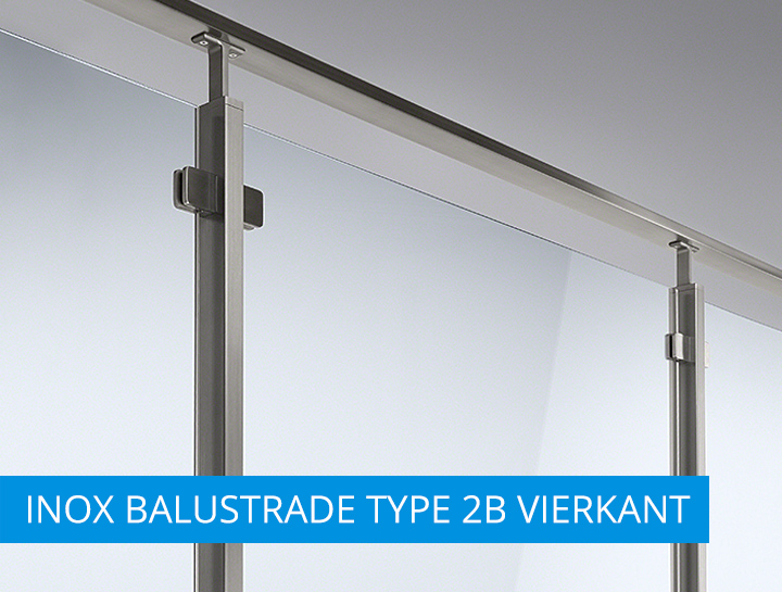 INOX balustrade type2B INOX balustrade type2B