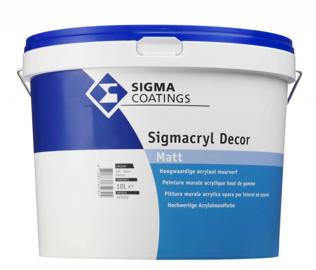 Sigma Sigma Sigmacryl Decor Matt Colour