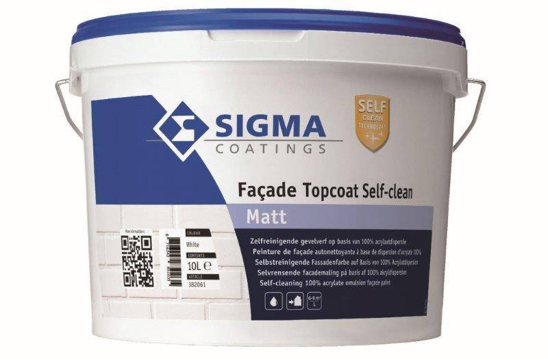 Sigma Façade Topcoat Self-clean Matt White