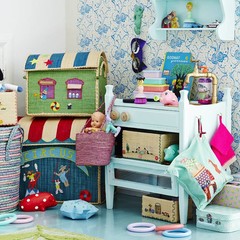 Opbergmanden, speelgoedkisten & kinderkamer wasmanden
