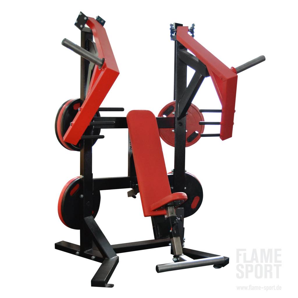 (6AXX2) Chest pressure while sitting with adjustable angle / Flame ...