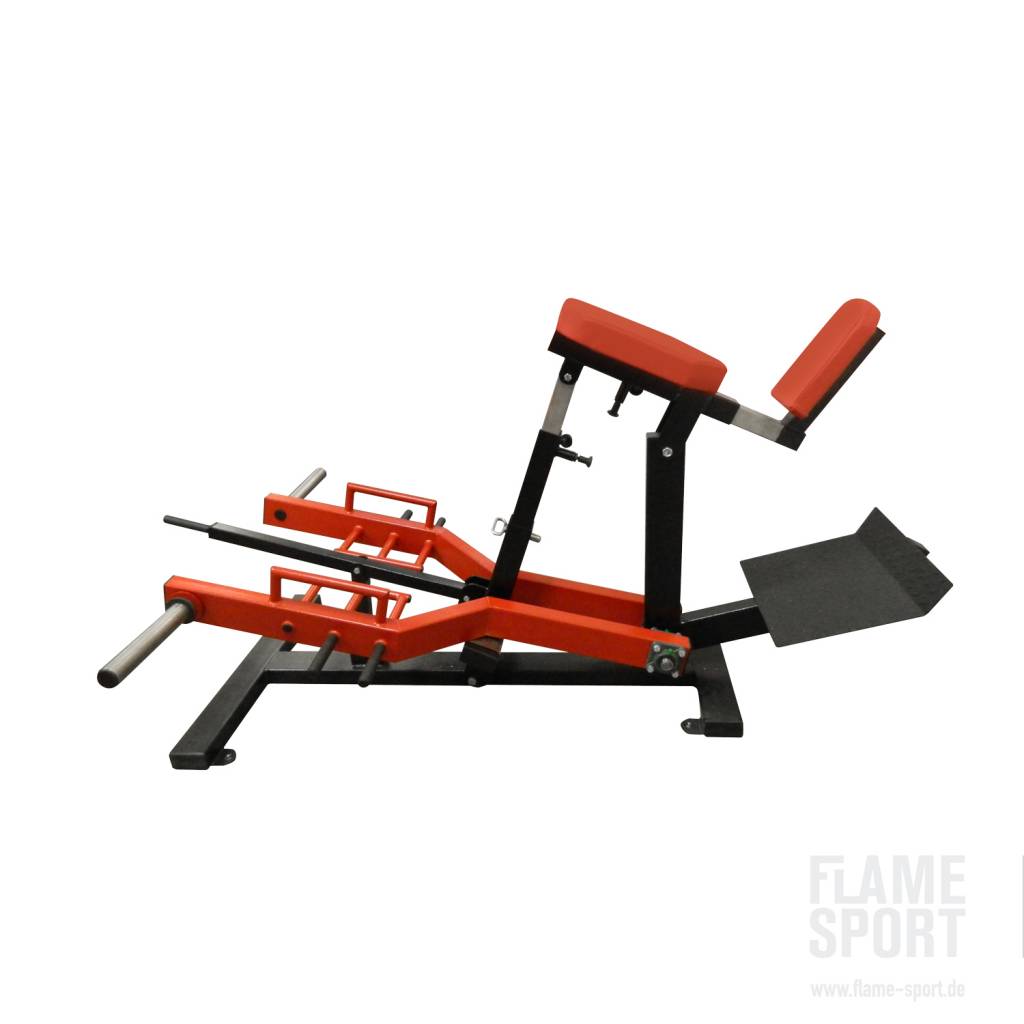 (1LX) T-bar Row with chest Support / Plate loaded / Flame Sport - FLAME ...