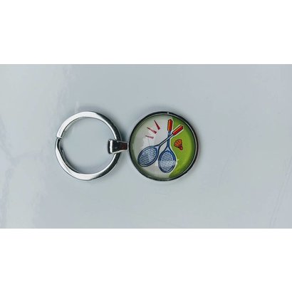 KW FLEX Badminton sleutelhanger