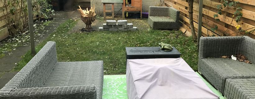 Weg met die saaie tegels neem een buiten vloerkleed!
