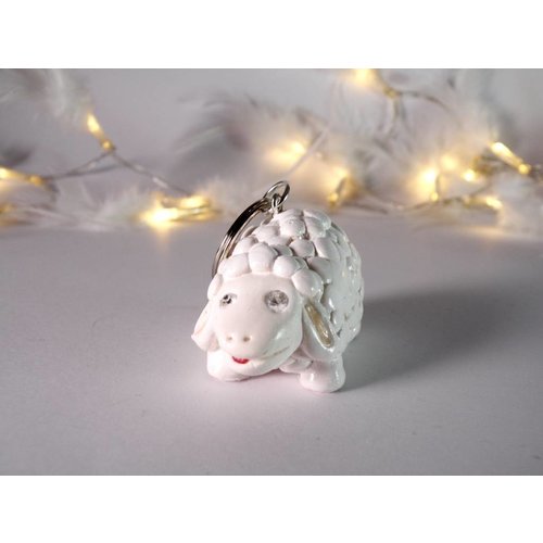Cute Clay SAF "Schaf"-Schlüsselanhänger Cute Clay SAF "Schaf"-Schlüsselanhänger
