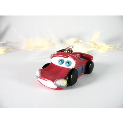 Cute Clay SAF "Auto ähnlich Cars"-Schlüsselanhänger Cute Clay SAF "Auto ähnlich Cars"-Schlüsselanhänger