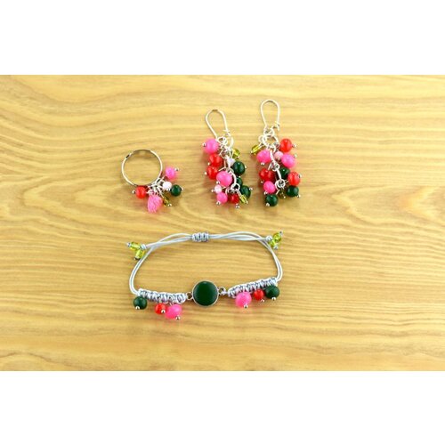 Cute Clay SAF "Set" - Ohrhänger, Armband, Ring Cute Clay SAF "Set" - Ohrhänger, Armband, Ring