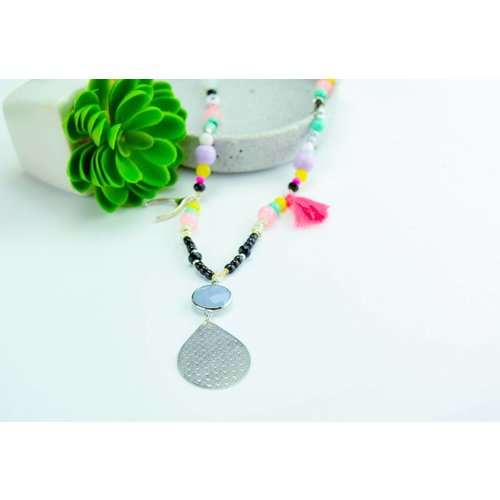 Cute Clay "Boho Summer" - Kette Cute Clay "Boho Summer" - Kette