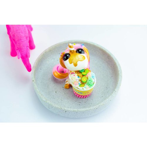 Cute Clay "Schoko" - Deko-Einhorn Cute Clay "Schoko" - Deko-Einhorn