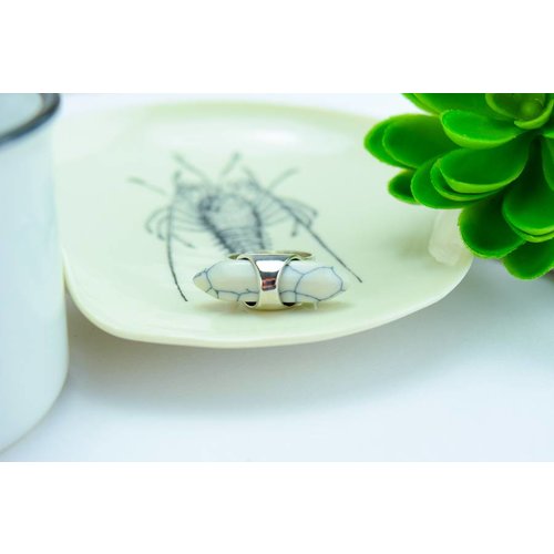 Cute Clay "Howlith" - Ring Cute Clay "Howlith" - Ring