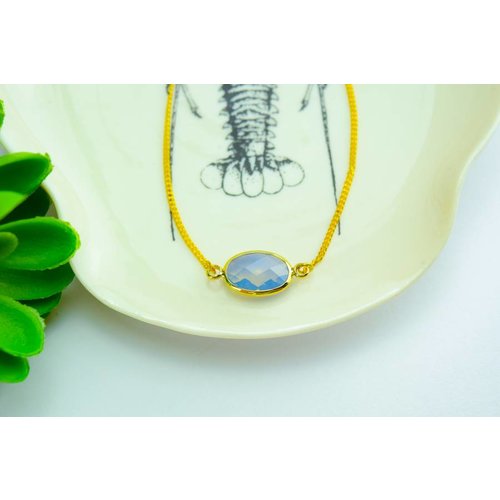 Cute Clay "Blauer Kristall" - Armband Cute Clay "Blauer Kristall" - Armband