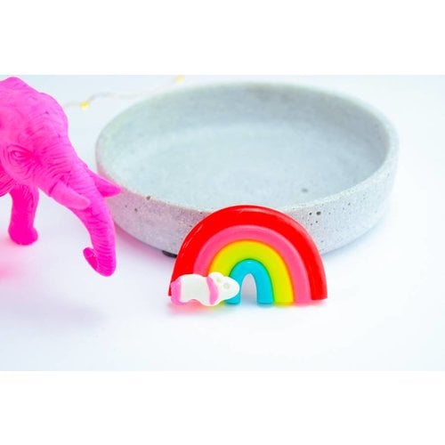 Cute Clay "Regenbogen mit Pony" - Magnet Cute Clay "Regenbogen mit Pony" - Magnet