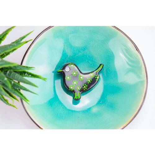 Cute Clay "Black Bird Nr. 5" - Magnet Cute Clay "Black Bird Nr. 5" - Magnet
