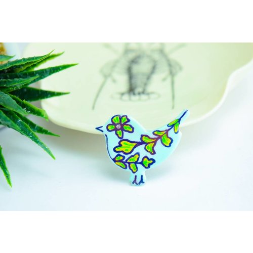 Cute Clay "Pastell-Vögelchen V" - Magnet Cute Clay "Pastell-Vögelchen V" - Magnet