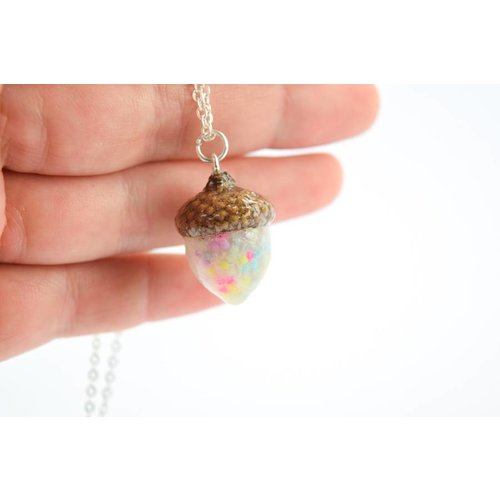 Cute Clay "Colorful Acorn" - Kette Cute Clay "Colorful Acorn" - Kette