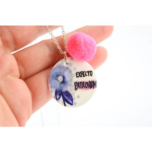 Cute Clay "Expecto Patronum" - Spruch-Kette Cute Clay "Expecto Patronum" - Spruch-Kette