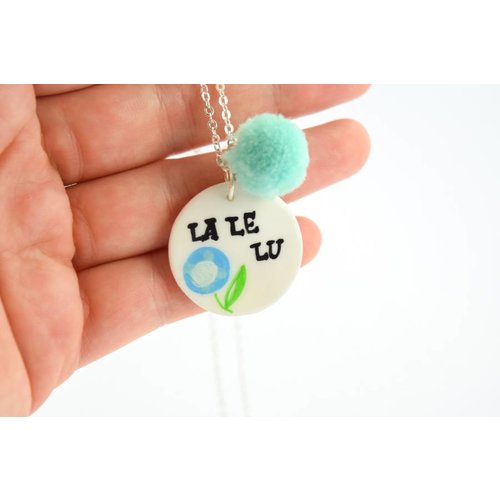Cute Clay "La Le Lu" - Spruch-Kette Cute Clay "La Le Lu" - Spruch-Kette