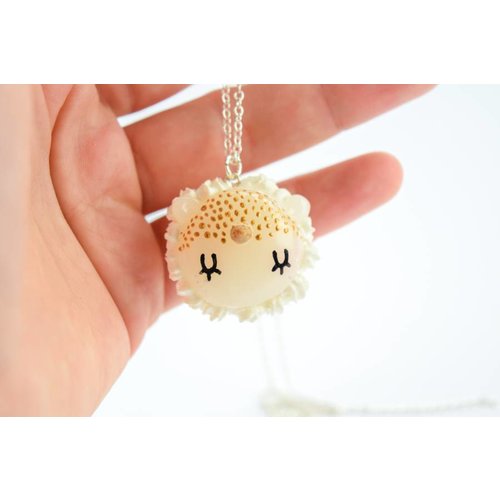 Cute Clay "Pünktchen-Einhorn-Macaron" - Kette Cute Clay "Pünktchen-Einhorn-Macaron" - Kette