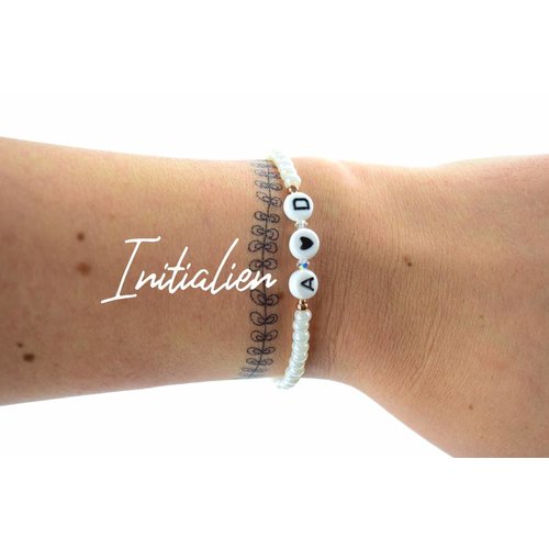 Cute Clay "Deine Initialen von dir und?" - Armband Cute Clay "Deine Initialen von dir und?" - Armband