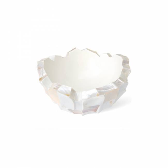 Mother Of Pearl Bowl Creme The Grand Interior The Grand Collection Mother Of Pearl Bowl Creme 40x24cm