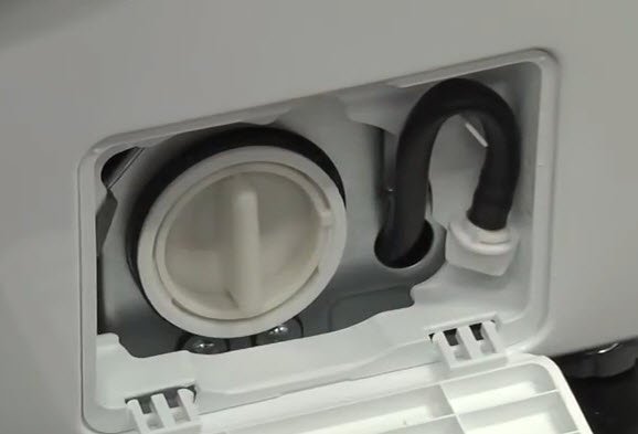 Storing wasmachine