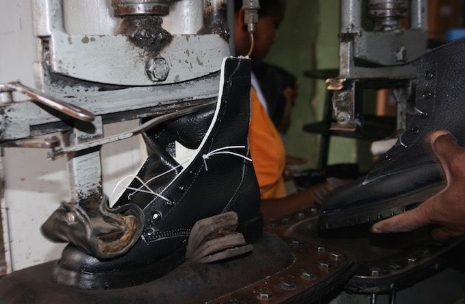 Behind the scenes: the making of TDleatherboots
