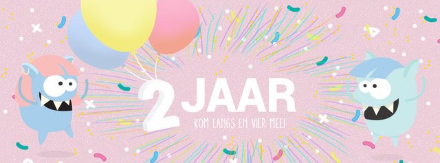 Monstertjes 2 jaar!