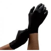 Nitril handschoenen ZWART 100 st