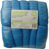 Schoenovertrek blauw - 100 stuks zware uitvoering
