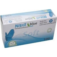 Soft Nitril handschoenen blauw 100 st